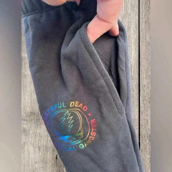 NEW GRATEFUL DEAD/Spiritual Gangster Collaboration Heavy Sweatpant with pockets - Picture 7 of 14